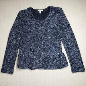 J. Crew Blue Textured Blazer